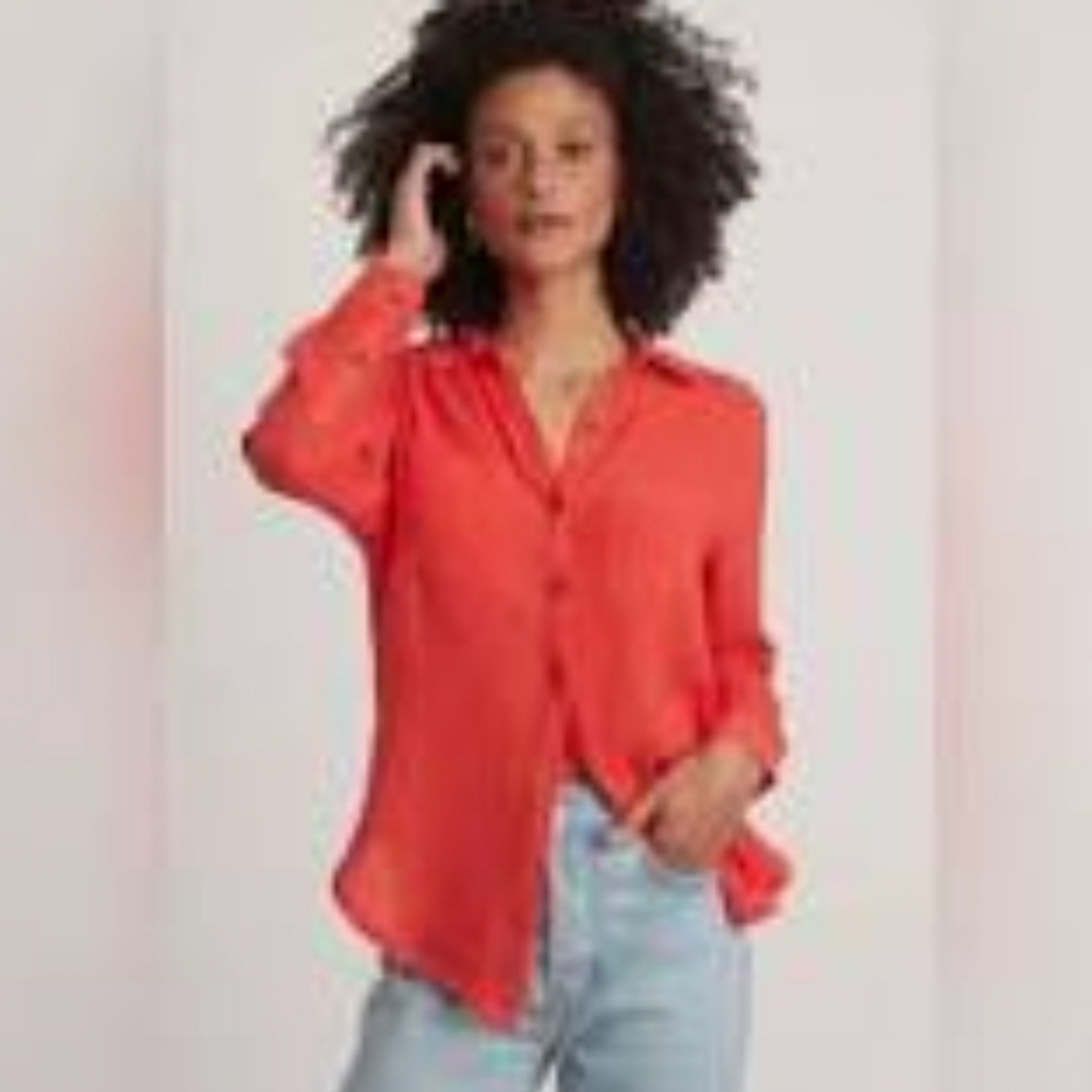 Marine layer reese doublecloth button down - Picture 2 of 5